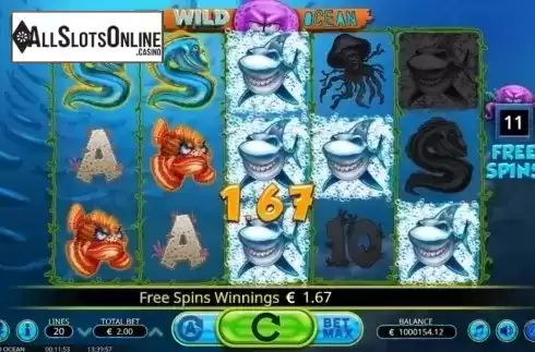 Free Spins 2. Wild Ocean from Booming Games