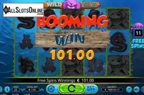 Free Spins 3. Wild Ocean from Booming Games