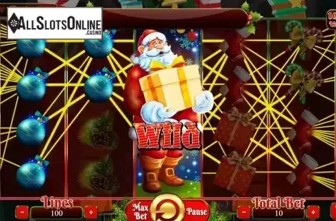 Win Screen 4. Wild Santa from Spinomenal
