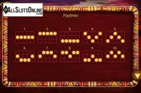 Paytable 2. Wild Pride from Booming Games
