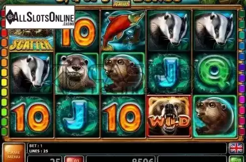 Screen2. Wild River from Casino Technology
