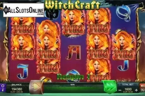 Game screen 3. WitchCraft from FUGA Gaming