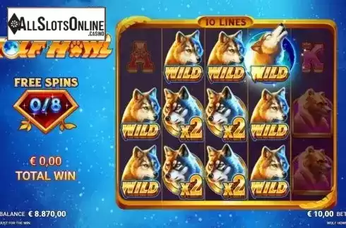 Win Screen 2. Wolf Howl from JustForTheWin