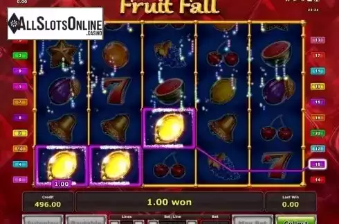 Win. Fruit Fall from Octavian Gaming