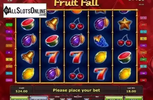 Reels. Fruit Fall from Octavian Gaming