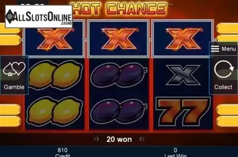 Win. Hot Chance from Greentube