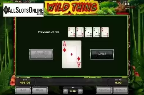 Double Up. Wild Thing from Greentube