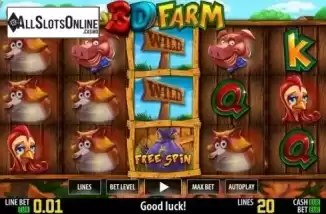 Game reels. 3D Farm HD from World Match