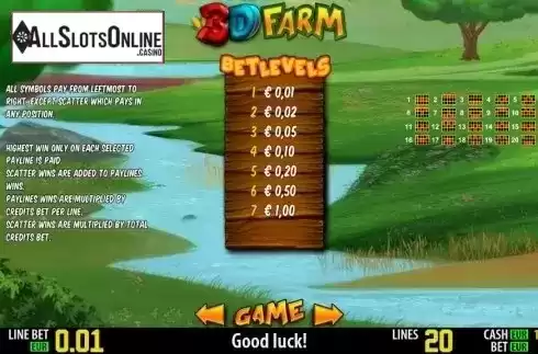 Winlines. 3D Farm HD from World Match