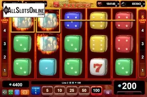 Win Screen 3. 5 Hot Dice from EGT