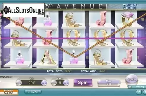 Screen 2. 5th Avenue from NeoGames