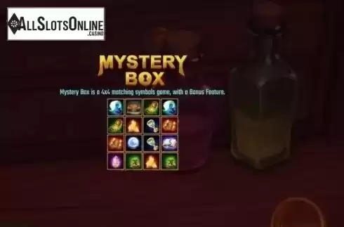Info. Mystery Box from Golden Hero
