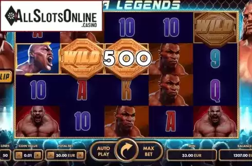 Win Screen 1. MMA Legends from NetGame