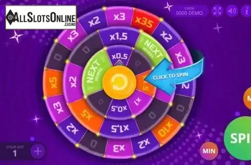 Game Screen 1. Magic Wheel from Evoplay Entertainment