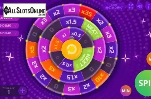 Game Screen 2. Magic Wheel from Evoplay Entertainment