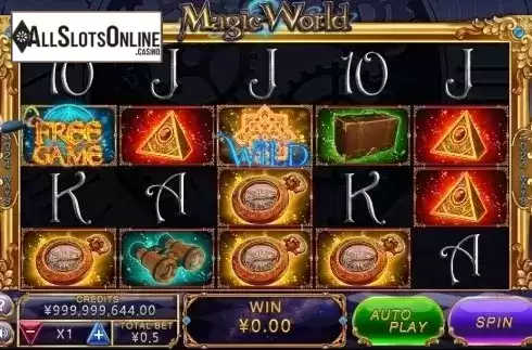 Reel Screen. Magic World from CQ9Gaming