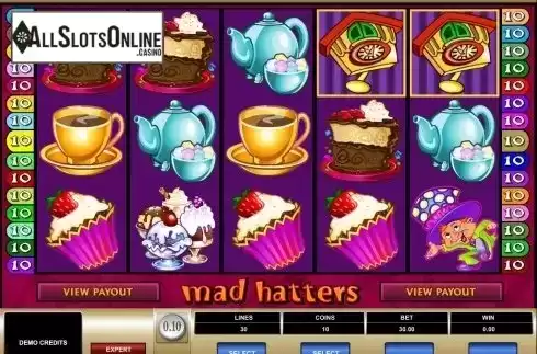 Screen5. Mad Hatters from Microgaming