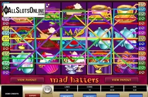 Screen6. Mad Hatters from Microgaming