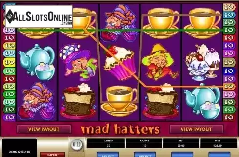 Screen7. Mad Hatters from Microgaming