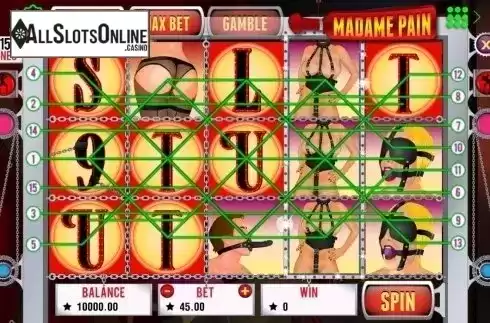 Screen3. Madame Pain from Booming Games