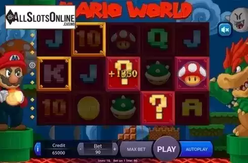 Game workflow 3. Mario World from X Play