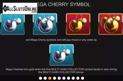 Features 1. Mega Cherry from Inspired Gaming