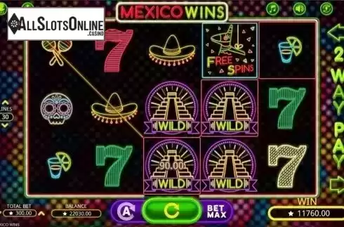 Mega win. Mexico Wins from Booming Games