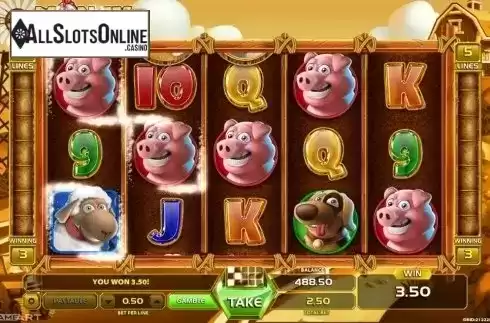 Win Screen 2. Money Farm from GameArt