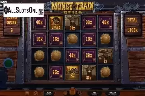 Bonus Game 4. Money Train (Relax Gaming) from Relax Gaming