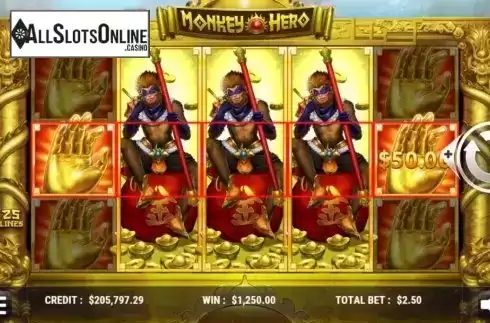 win3. Monkey Hero from Slot Factory