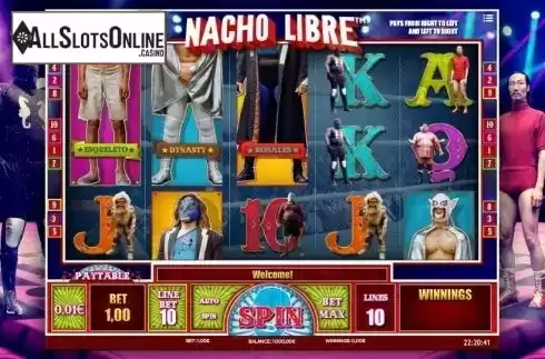 Reels. Nacho Libre from iSoftBet