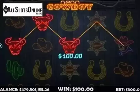 Win. Neon Cowboy from Mobilots