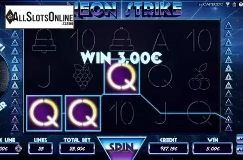 Screen 3. Neon Strike from Capecod Gaming