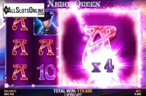 Free Spins 3. Night Queen from iSoftBet