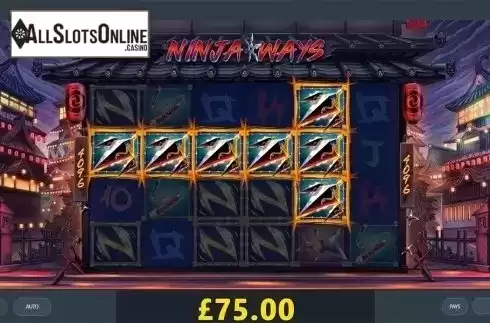 Win screen 2. Ninja Ways from Red Tiger