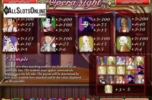 Screen2. Opera Night from Rival Gaming
