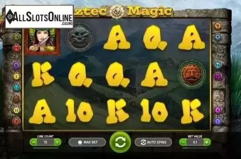 Reel Screen. Aztec Magic from BGAMING