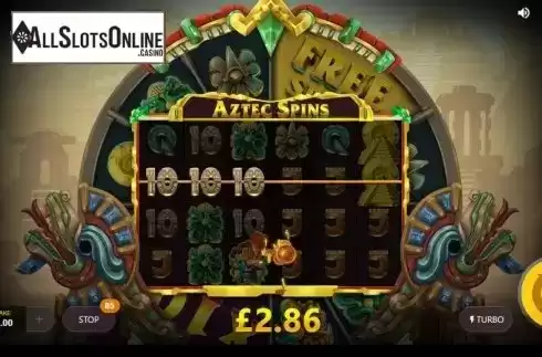 Win Screen 1. Aztec Spins from Red Tiger