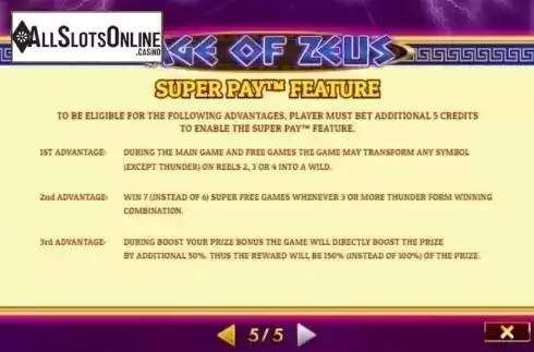 Super pay. Age of Zeus from Givme Games