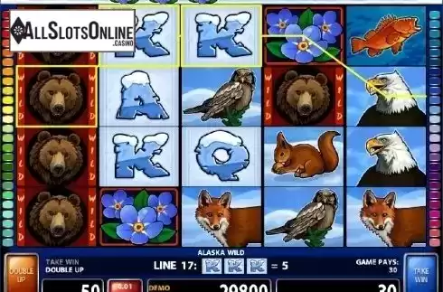 Screen 1. Alaska Wild from Casino Technology