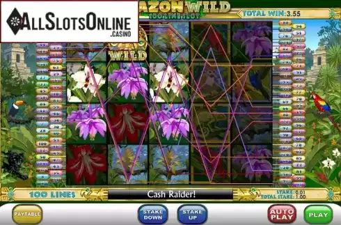Screen5. Amazon WIld from Playtech