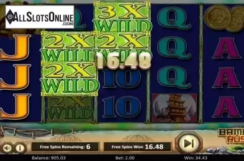 Free Spins 2. Bamboo Rush from Betsoft