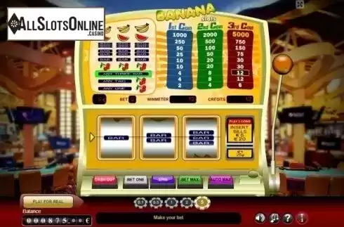 Win Screen. Banana Slot from GameScale