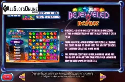 Screen3. Bejeweled 2 from Gamesys