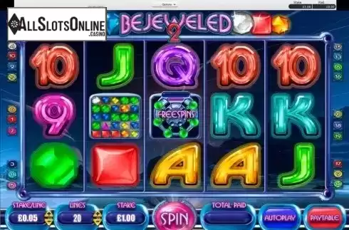Screen8. Bejeweled 2 from Gamesys