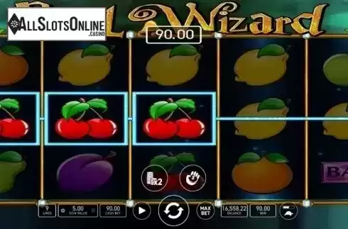 Win Screen. Bell Wizard from Wazdan