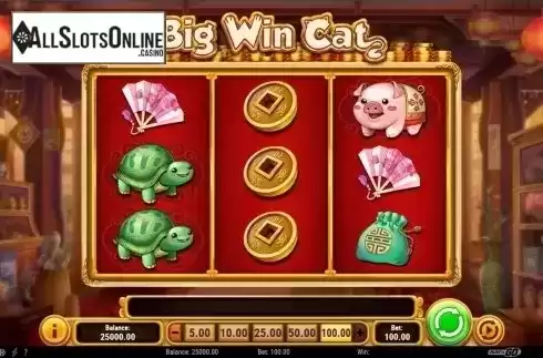 Screen5. Big Win Cat from Play'n Go