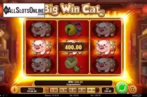 Win 4. Big Win Cat from Play'n Go