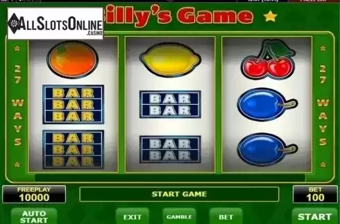 Screen5. Billys Game from Amatic Industries
