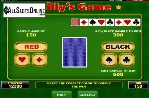 Screen8. Billys Game from Amatic Industries